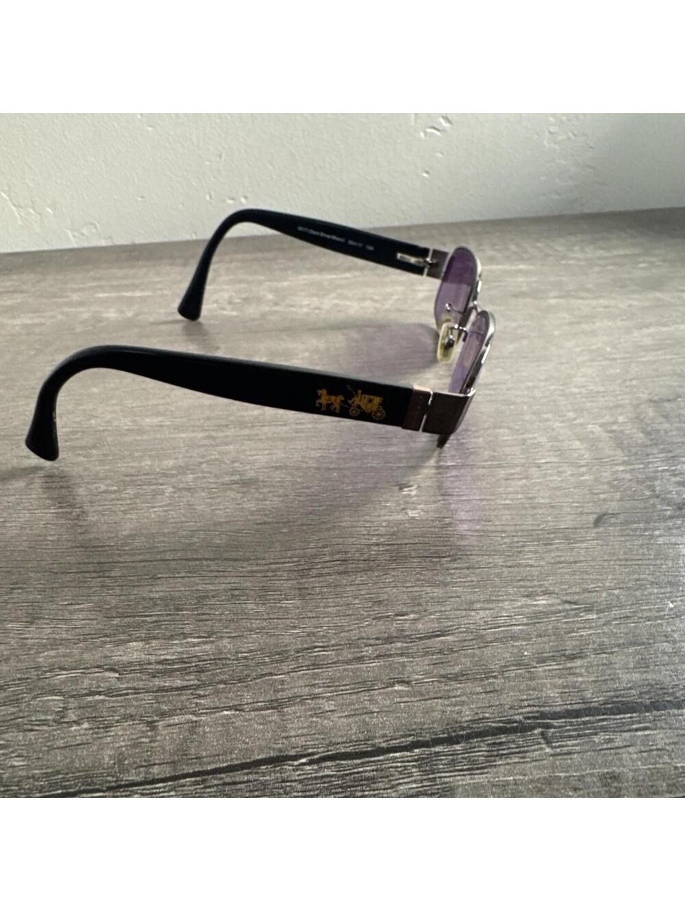 Coach Eyeglasses HC 5075 9017 Dark Silver/Black Oval FRAMES ONLY 53-17-135 - Picture 2 of 7